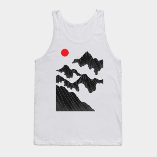 A cloudy landscape Tank Top